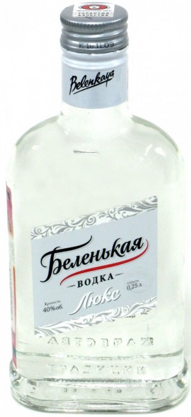 Водка Belenkaya Luxe, flask, 0.25 л
