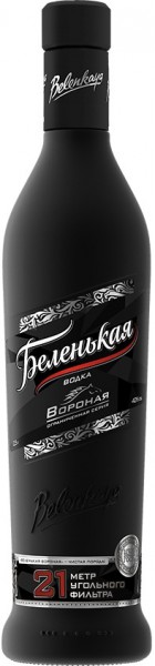 Водка "Belenkaya" Voronaya, 0.5 л