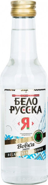 Водка "БелорусскаЯ" Люкс, 0.25 л