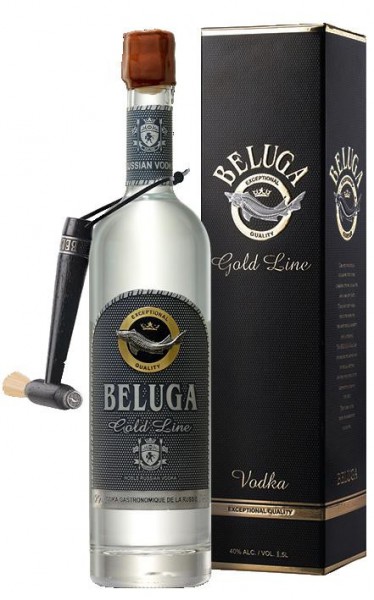 Водка "Beluga" Gold Line, gift box, 1.5 л