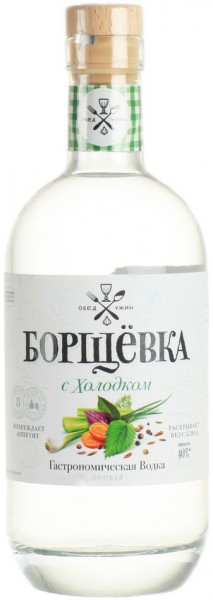 Водка "Borschevka" Cool Spiced, 1 л