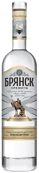 Водка "Брянск" Премиум, 0.5 л