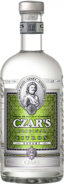Водка Czar's Original Citron, 0.75 л