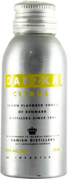 Водка Danzka Citrus, 0.05 л