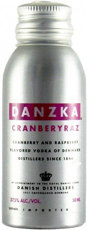 Водка Danzka Cranberyraz, 0.05 л