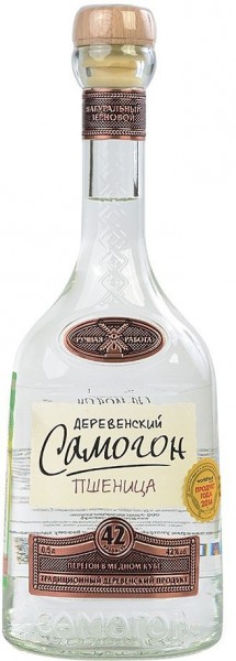 Водка "Derevenskiy Samogon" Wheat, 0.5 л