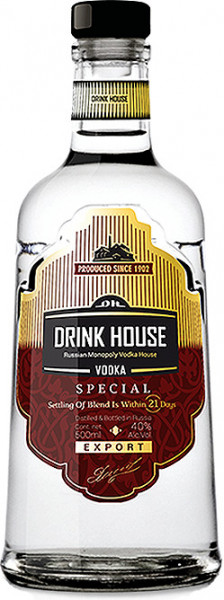 Водка "Drink House" Special, 0.5 л