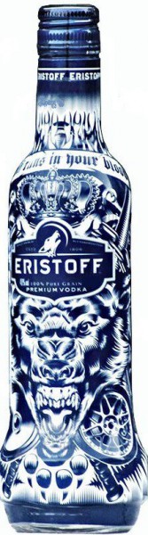 Водка "Eristoff" tattoo series, 0.5 л