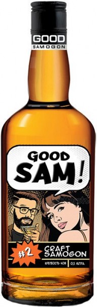 Водка "Good Sam!" #2 Barley, 0.5 л