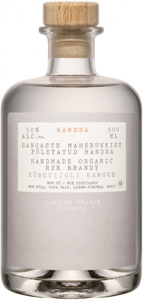 Водка "Handsa" Organic (50%), 0.5 л