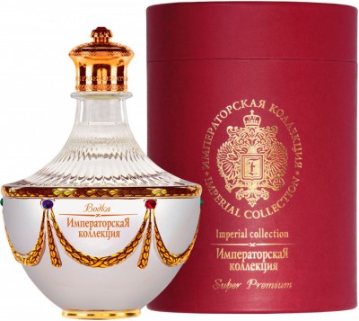 Водка "Imperial Collection" Super Premium, Decanter in tube, 0.7 л