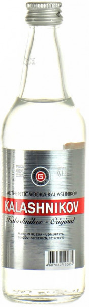 Водка "Калашников", 0.1 л