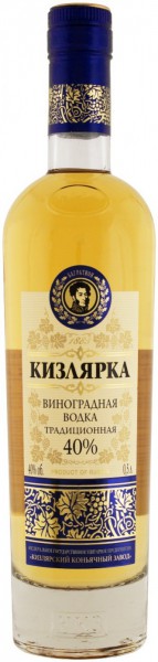 Водка Kizlyar cognac distillery, "Kizlyarka" Traditional, 0.5 л