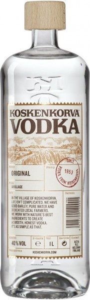 Водка "Koskenkorva", 1 л
