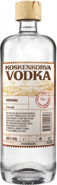 Водка "Koskenkorva", 0.5 л