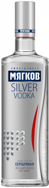 Водка Myagkov Silver, 0.7 л