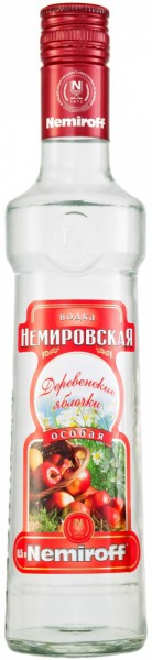 Водка "Nemirovskaya" Rustic Apples, 0.5 л