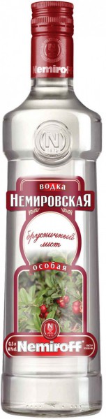 Водка Nemyrovskaya Osobaya Foxberry Leaf, 0.5 л