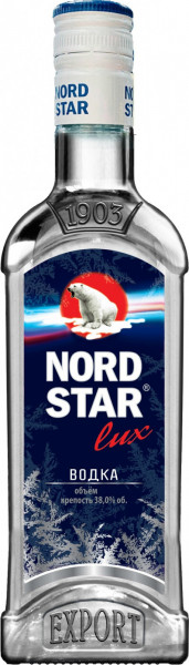 Водка "Nord Star" Lux, 0.25 л