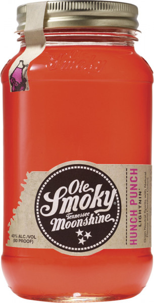 Водка "Ole Smoky" Moonshine Hunch Punch Lightnin, 0.75 л