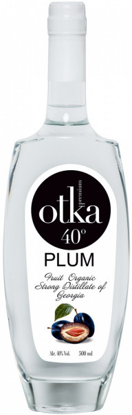 Водка "Otka" Premium Plum, 0.5 л