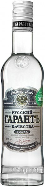 Водка "Russian Garant Quality", 0.5 л