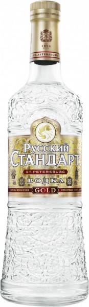 Водка "Russian Standard" Gold, 0.75 л