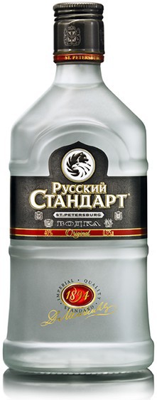 Водка "Russian Standard" Original, flask, 0.375 л