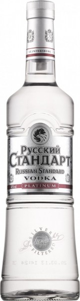 Водка Russian Standard Platinum, 1 л