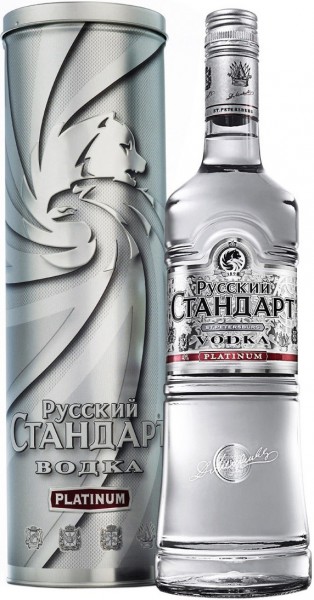 Водка Russian Standard Platinum, gift box, 3 л