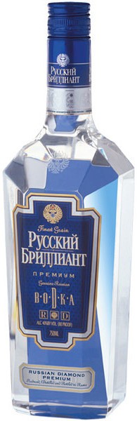Водка "Russkiy Brilliant" Premium, 0.5 л