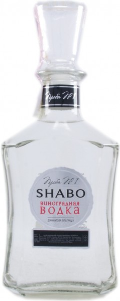 Водка "Shabo" Proba №1, grape vodka, 0.5 л