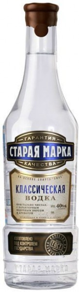 Водка "Staraya Marka", Classic, 0.25 л