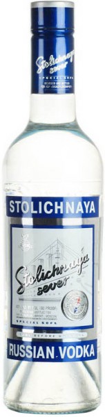 Водка "Stolichnaya" Sever, 0.5 л