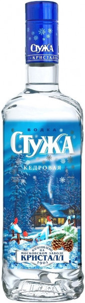 Водка "Стужа" Кедровая, 0.5 л