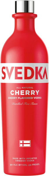 Водка "Svedka" Cherry, 0.75 л