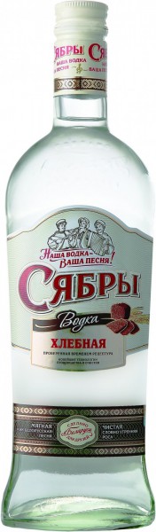 Водка "Syabry" Hlebnaya, 0.5 л