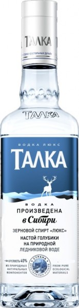 Водка "Talka" Lux, 0.5 л