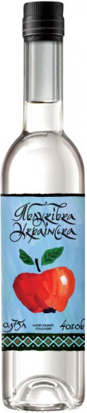 Водка Ukrainian Jablukovica, 0.375 л