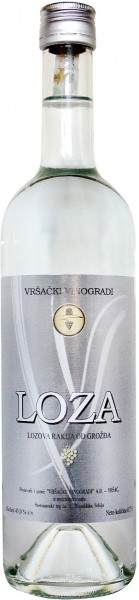 Водка Vrsacki Vinogradi, Loza, 1 л
