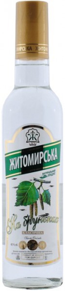 Водка "Zhytomyrskaya Na brunkah" Klasychna, 0.25 л