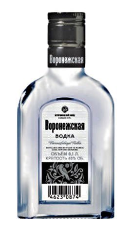 Водка "Воронежская", 100 мл