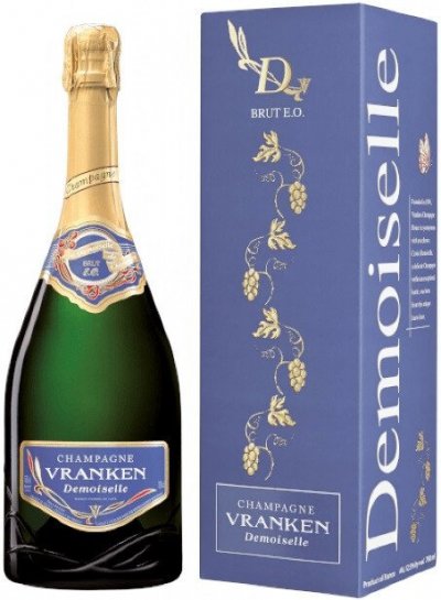 Шампанское Vranken, "Demoiselle" Brut, 2018, gift box