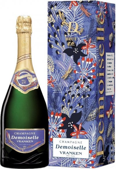 Шампанское Vranken, "Demoiselle" Brut, 2018, gift box "Limited Edition"