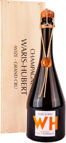 Шампанское Waris Hubert, "Sophos" Avize Grand Cru, Champagne AOC, wooden box