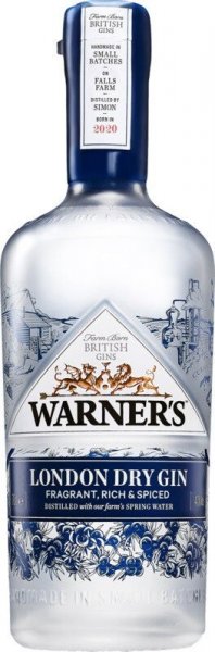 Джин "Warner's" London Dry Gin, 0.7 л