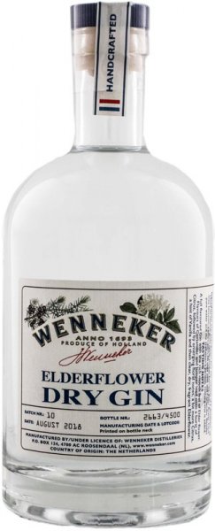 Джин Wenneker, Elderflower Dry Gin, 0.7 л