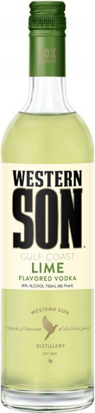 Водка "Western Son" Lime, 0.75 л