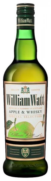 Висковый напиток "William Watt" Apple & Whisky, 0.5 л