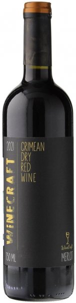 Вино Winecraft, Merlot Multivintage, (Black Label), 2021